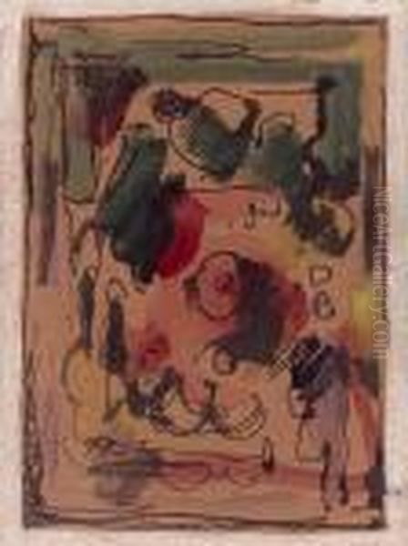 Etude, Ou Composition, Circa 1947 - view 1