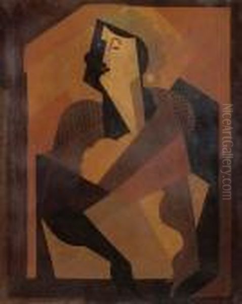Femme Aux Gants Noirs - view 1