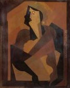 Femme Aux Gants Noirs by Albert Gleizes