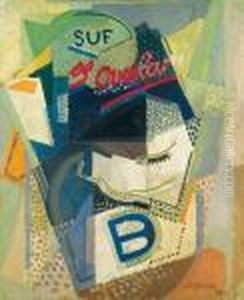 Study Of New York Or Overland by Albert Gleizes
