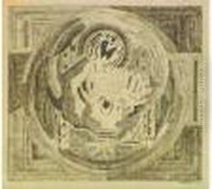Terre Et Ciel Ou Figure Dans Un Arc-en-ciel by Albert Gleizes