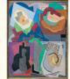 Quatre Elements Ou Composition A Quatre Elements by Albert Gleizes