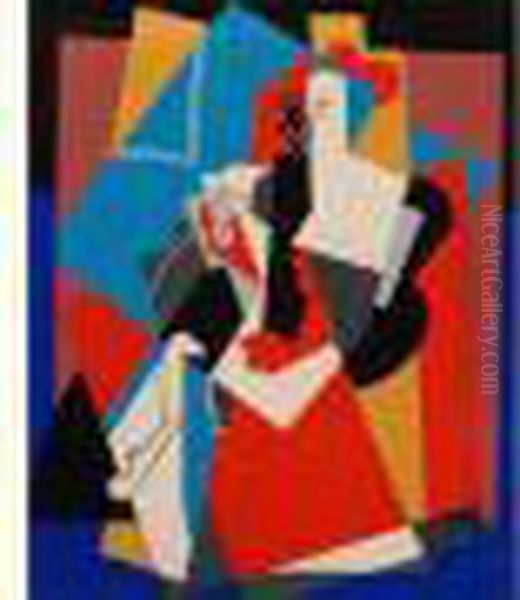 Personnage Cubiste, Circa 1920 - view 1