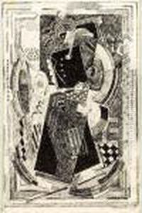 Abstract Noir Et Blanc by Albert Gleizes