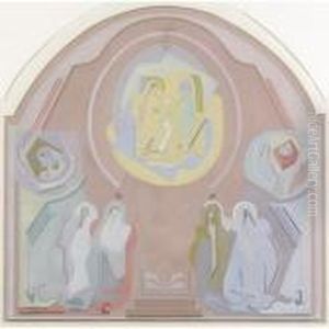 Couronnement De La Vierge by Albert Gleizes