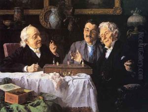 Chess Game by Louis Charles Moeller
