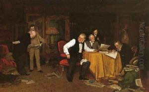 The Bibliomaniacs by Louis Charles Moeller