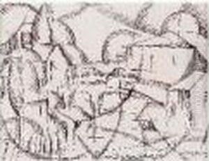 Paysage Cubiste by Albert Gleizes