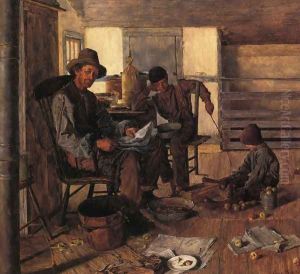 A Moments Rest by Louis Charles Moeller