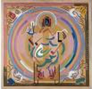 1935 Matiere Et Lumiere Ou Le Christ Au Tetramorphe by Albert Gleizes