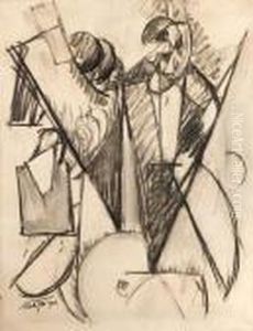 Signed 'alb Gleizes' (lower Left) by Albert Gleizes
