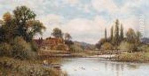 Pangbourne Weir, On The Thames