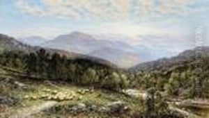 Along The Riverbank by Alfred Augustus Glendening