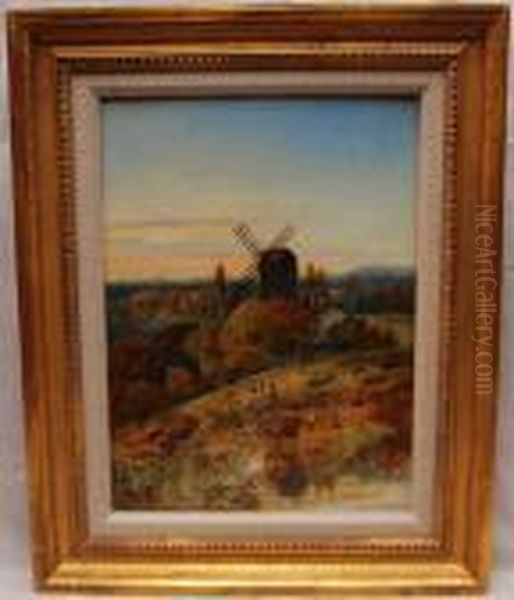 Farm With Windmill - view 1
