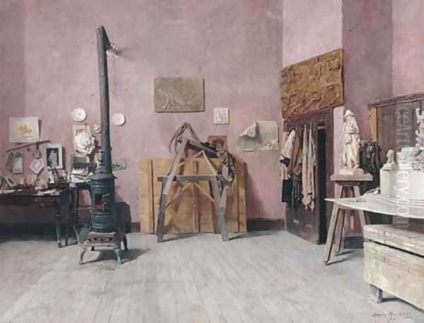 Sculptor's Studio Probably the 1880s - view 1