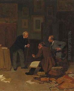 The Book Dealer by Louis Charles Moeller