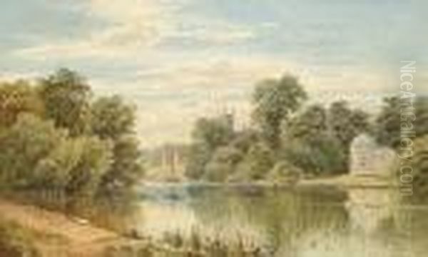 Hampton On Thames With Garrick's Temple - view 1