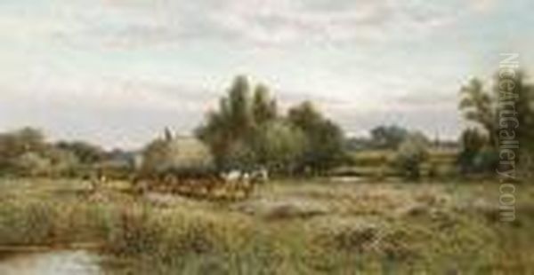 Harvest At Sunset - view 1