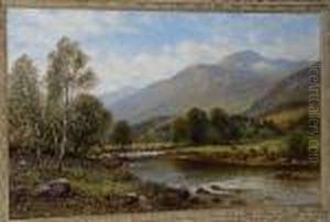 Near Capel Curig by Alfred Augustus Glendening