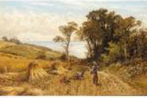 A Rest From The Harvest by Alfred Augustus Glendening
