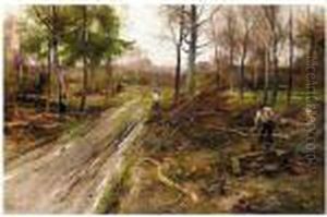 The Woodcutter by Alfred Augustus Glendening