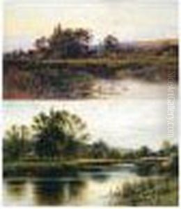 Riverside Scenes by Alfred Augustus Glendening
