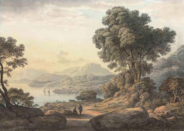 A View In The Lake District, Probably Ullswater - view 1
