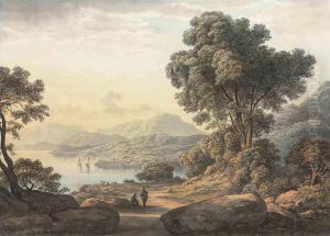 A View In The Lake District, Probably Ullswater