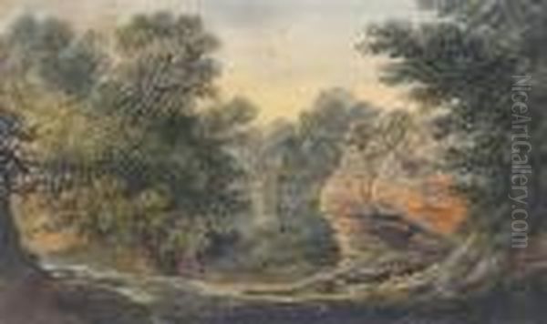 A Tree Lined Road - view 1