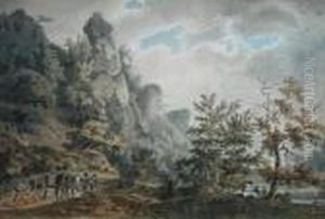 Mountainouslandscape by John Glover