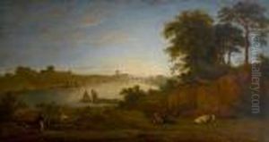 A Prospect Of Chester And The River Dee From The South West