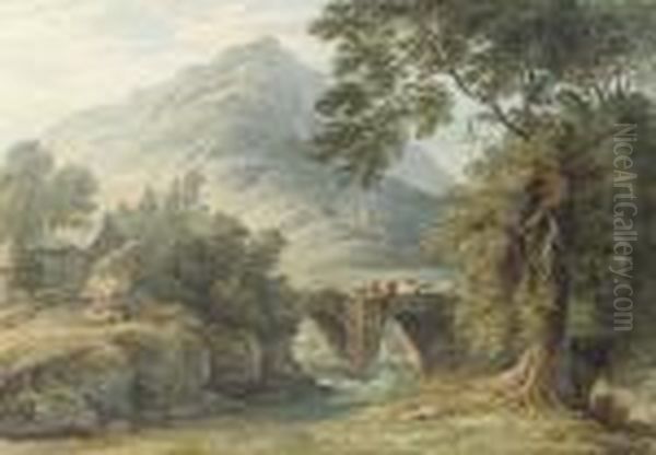 Shaugh Bridge On The River Plym, Devon - view 1