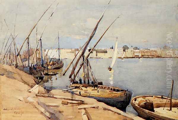 A Harbor In Cairo - view 1