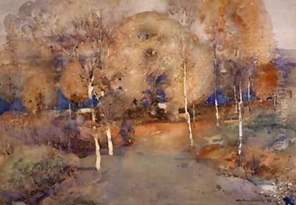 Autumn Loch Lomond 1893 - view 1