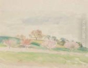 Arbres En Fleurs by Paule Gobillard