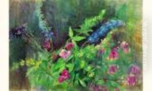 Nature Morte Au Bouquet by Paule Gobillard