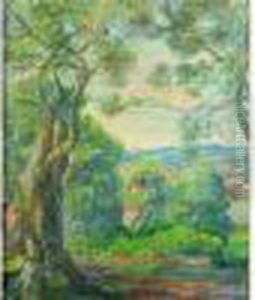 Paysage Aux Pins by Paule Gobillard