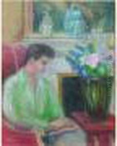 Homme De Profil Dans Un Interieur
