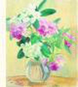 Nature Morte Aux Pivoines by Paule Gobillard