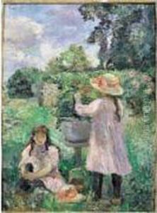 Enfants De Julie Manet Dans Le Parc Du Mesnil