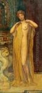 After The Bath by John William Godward