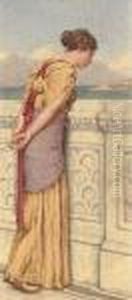 Tender Thoughts by John William Godward