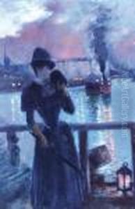 Paris Au Crepuscule by Norbert Goeneutte