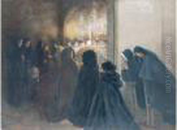 Procession Dans Une Eglise - view 1