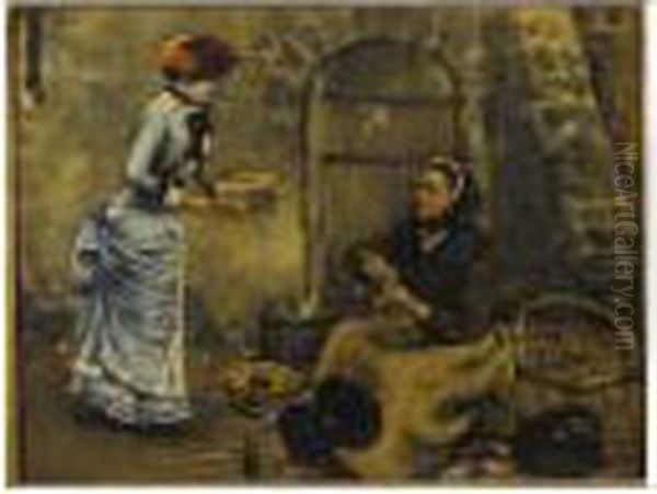 La Marchande De Paniers - view 1