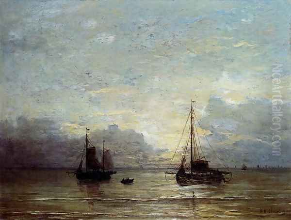 Fishing Boats Near The Coast - view 1