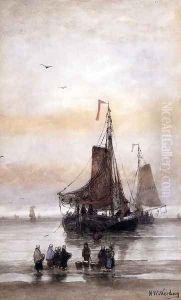 The Arrival Of The Fleet by Hendrik Willem Mesdag