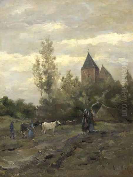 A view on the church of Vries, Drenthe - view 1