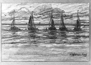 Bomschuiten off the coast Bomschuiten off the coast