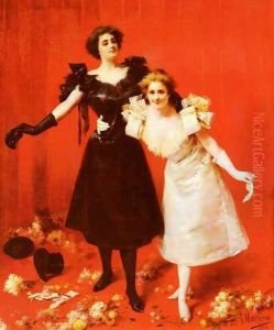 The Belles of the Ball by Francisco Masriera y Manovens